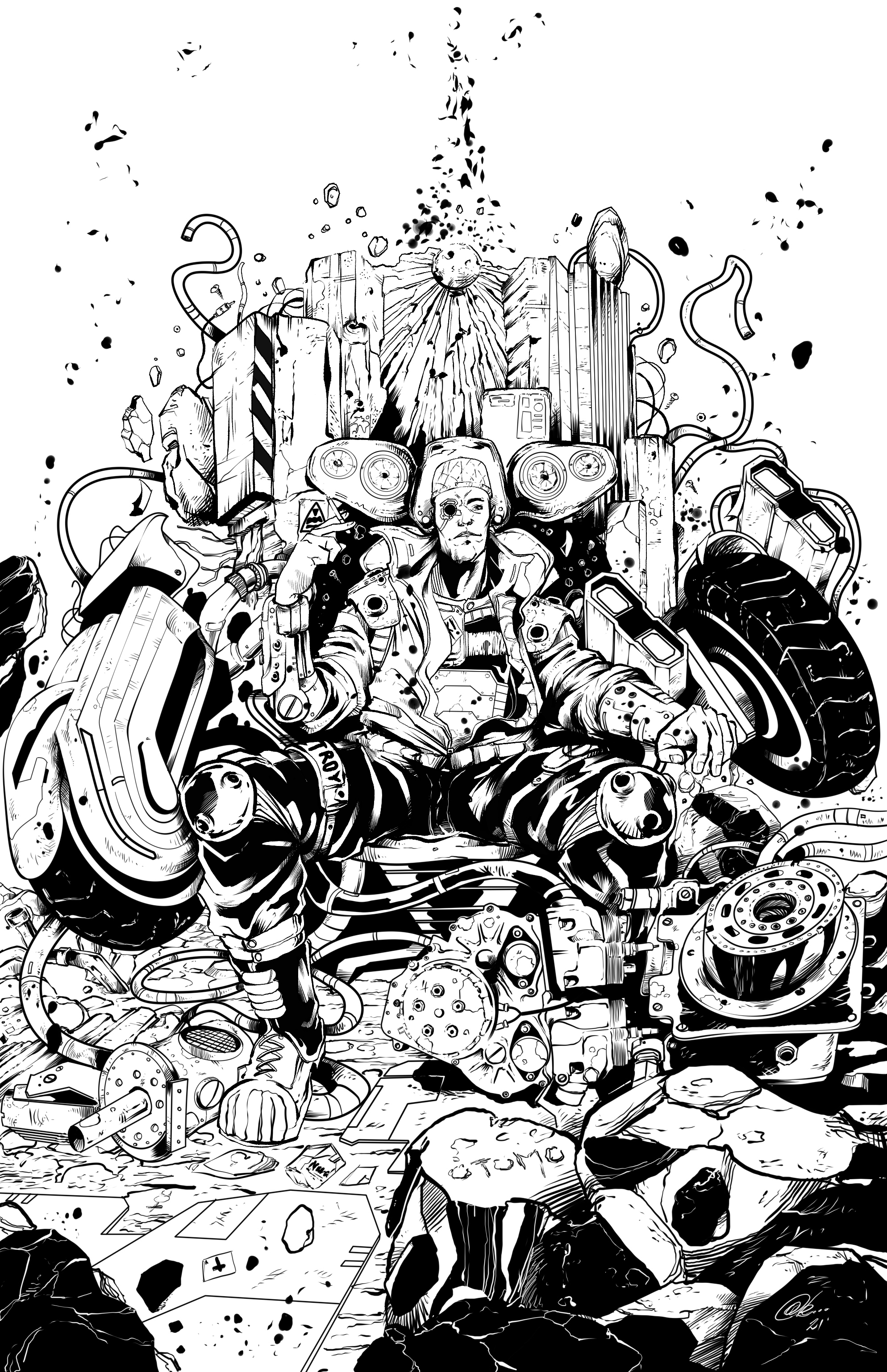 WIZ AKIRA TRIBUTE (B/W Version)